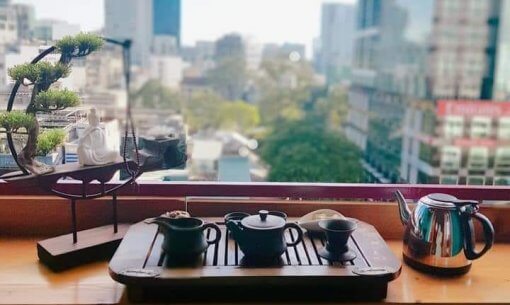 A place to taste oriental tea from China and Japan