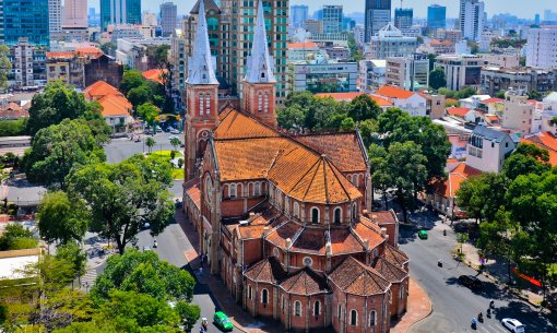 Ho Chi Minh City, which is in the South of Vietnam