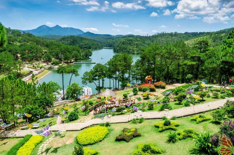 Love valley in Dalat Vietnam 
