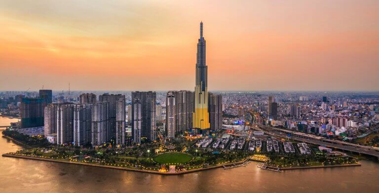 The tallest building in Vietnam