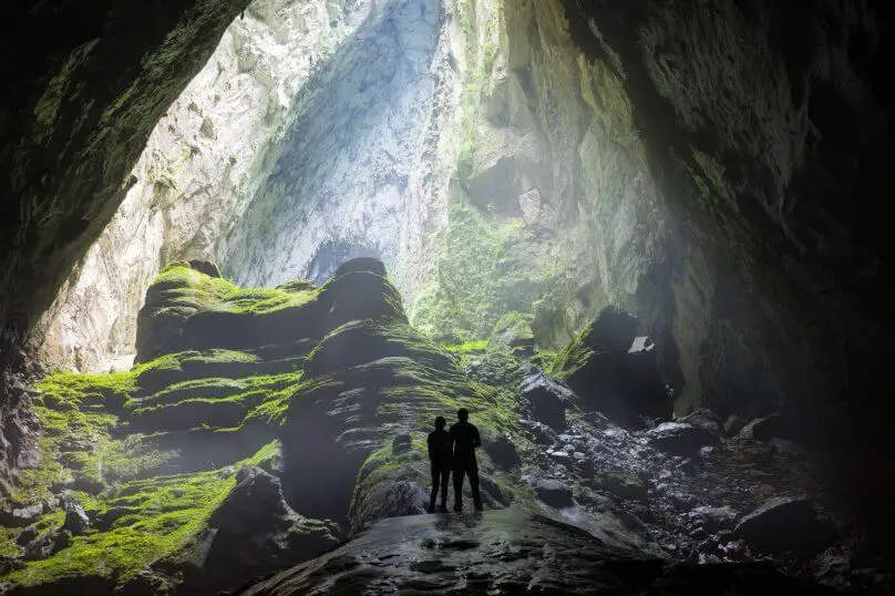 The largest cave in the world in UNESCO World Heritage Site Phong Nha-Ke Bang National Park, Quang Binh