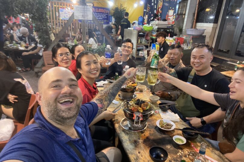 Vinh Khanh Bbq things to do at night in ho chi minh city