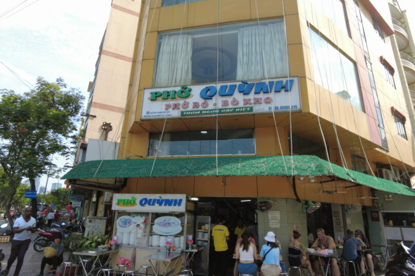 Pho Quynh in Ho Chi Minh City backpacker area